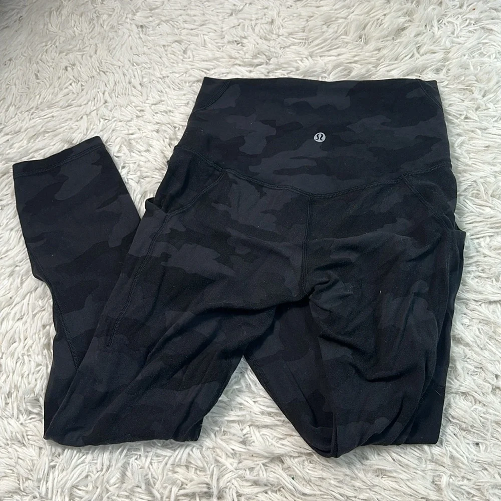 Lululemon Align High Rise Crop with Pockets 23